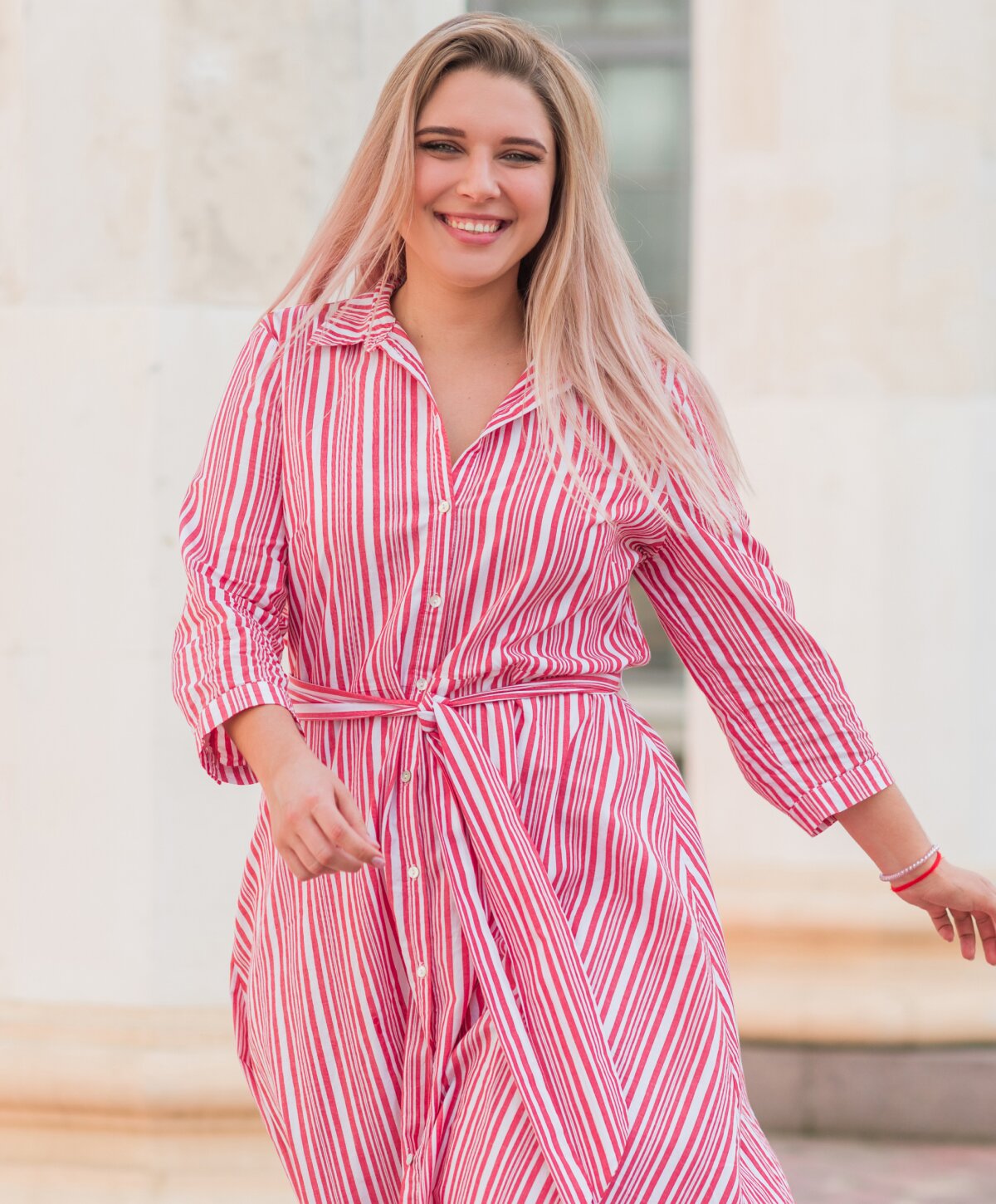 Westlake village contouring after significant weight loss model with blonde hair