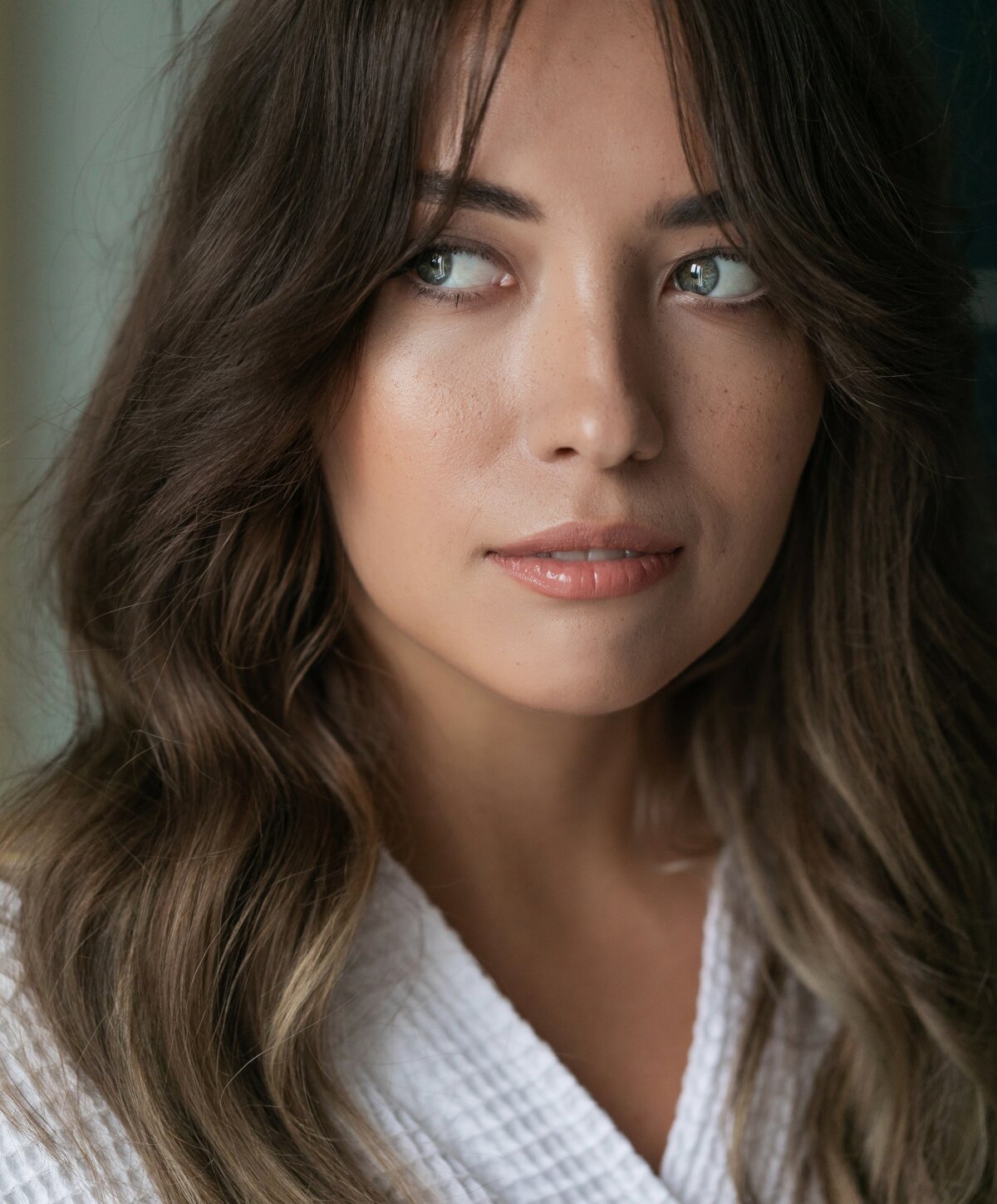 Westlake village radiesse model with brown hair