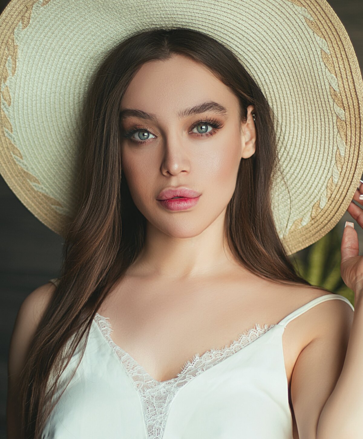 Westlake village dermal fillers model with brown hair