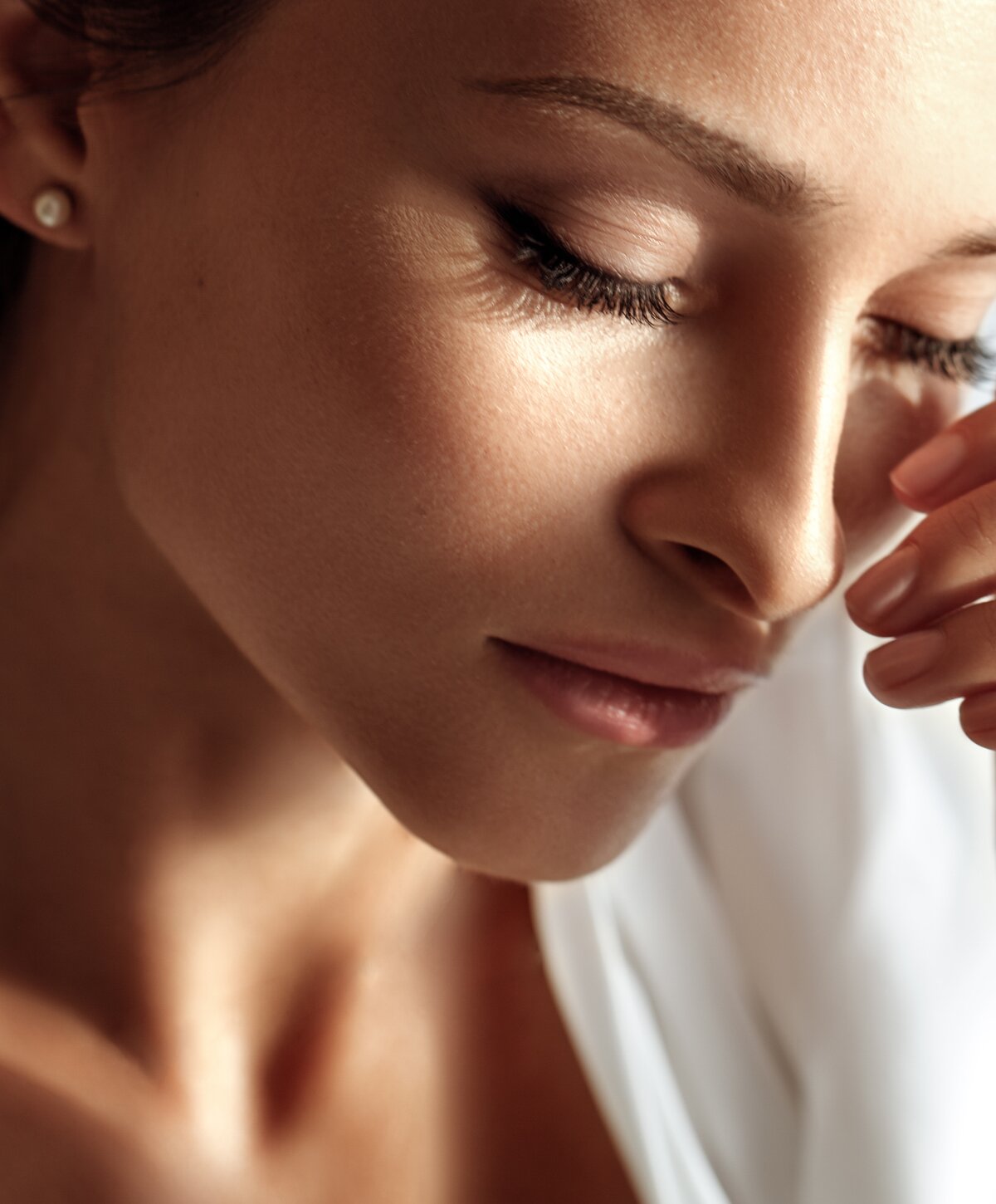 Westlake village juvederm vollure model with brown hair