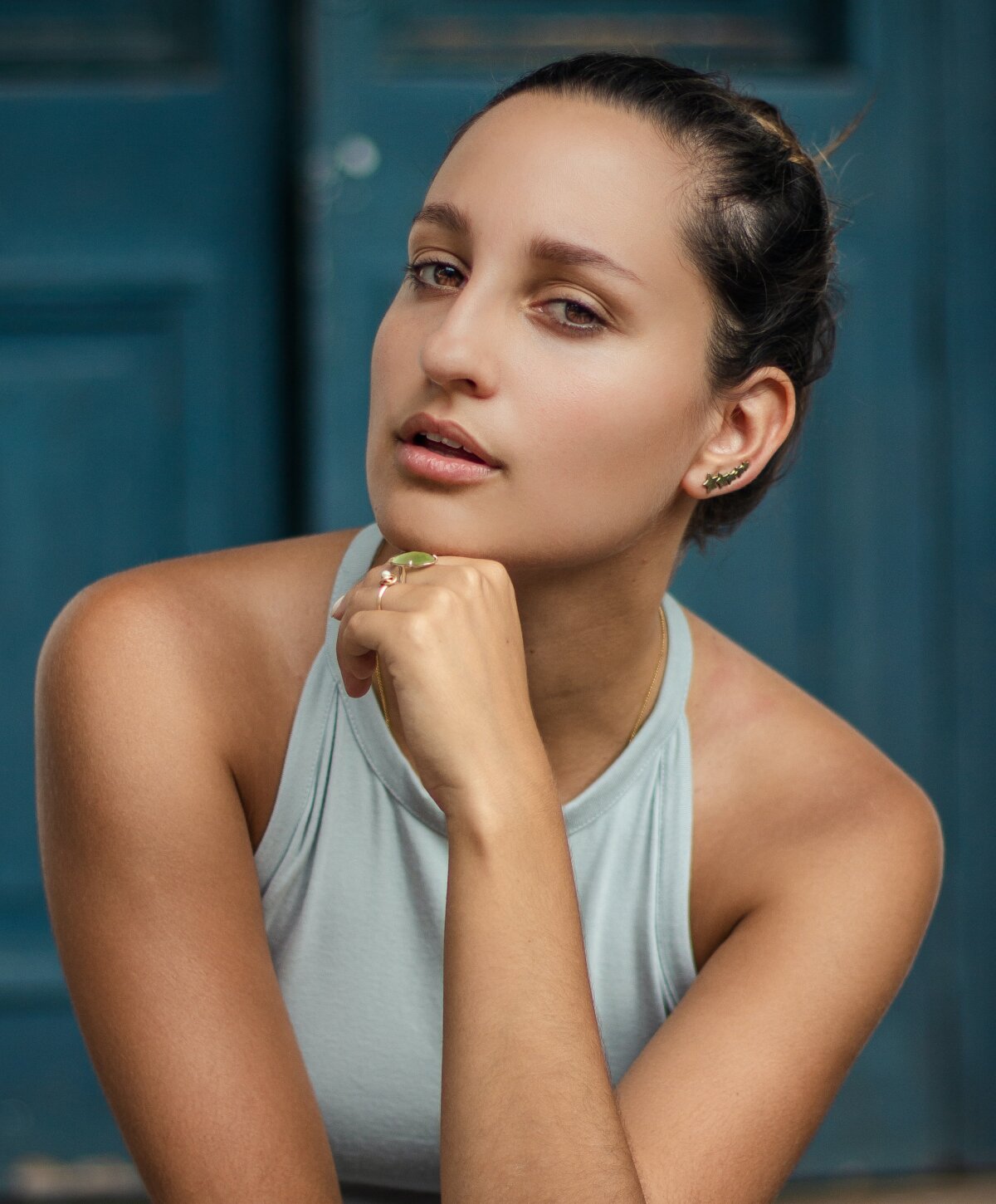 Westlake village secret rf model with brown hair