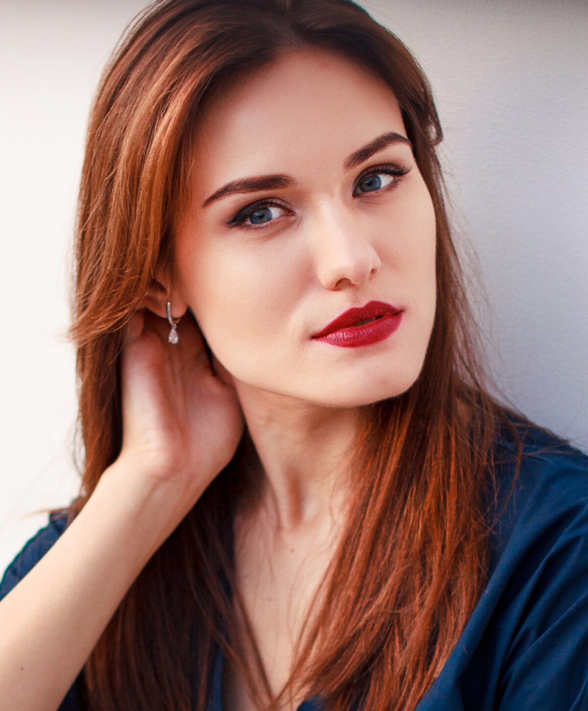 Westlake skin resurfacing model with brown hair